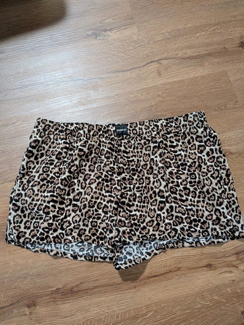 Joyspun Leopard Boxer Lounge Shorts XL